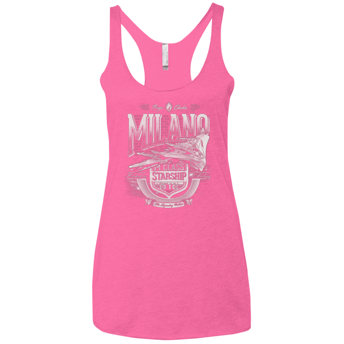 T-Shirts Vintage Pink / X-Small Ooga Chaka Women's Triblend Racerback Tank