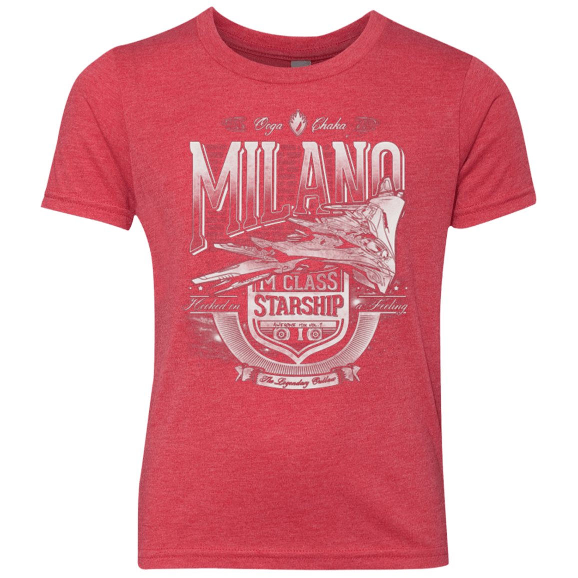 T-Shirts Vintage Red / YXS Ooga Chaka Youth Triblend T-Shirt