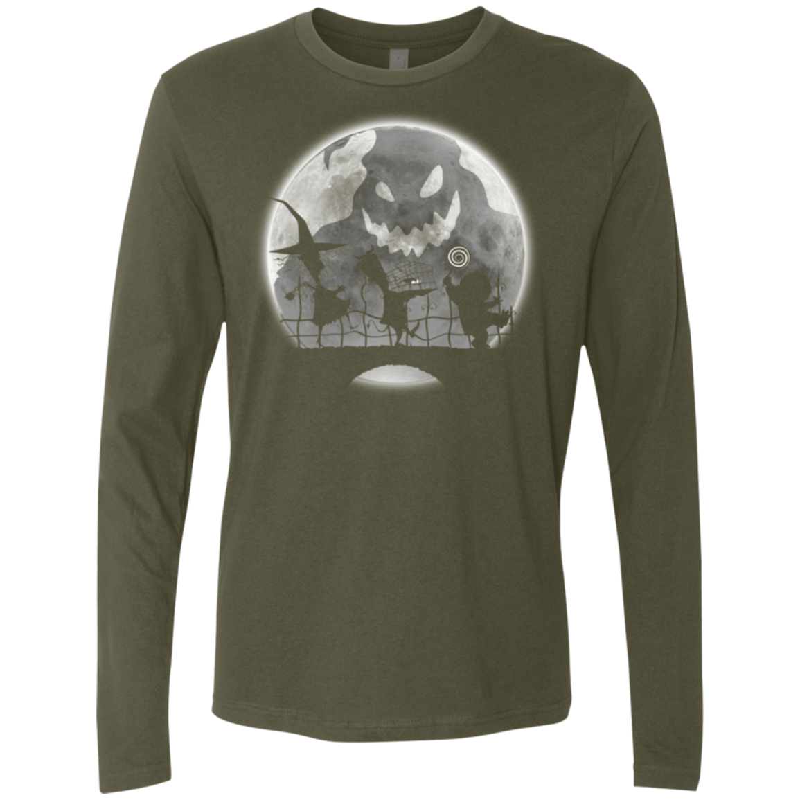 T-Shirts Military Green / Small Oogie bogie boys Men's Premium Long Sleeve