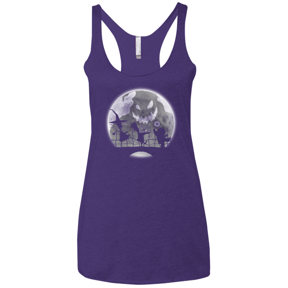 T-Shirts Purple / X-Small Oogie bogie boys Women's Triblend Racerback Tank