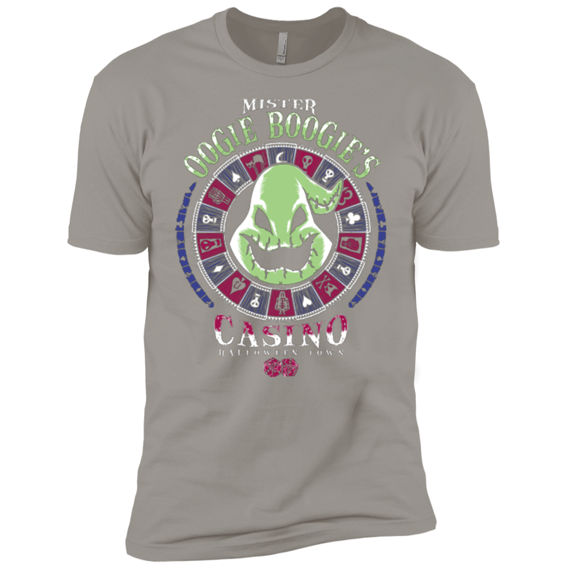 T-Shirts Light Grey / YXS Oogies Casino Boys Premium T-Shirt