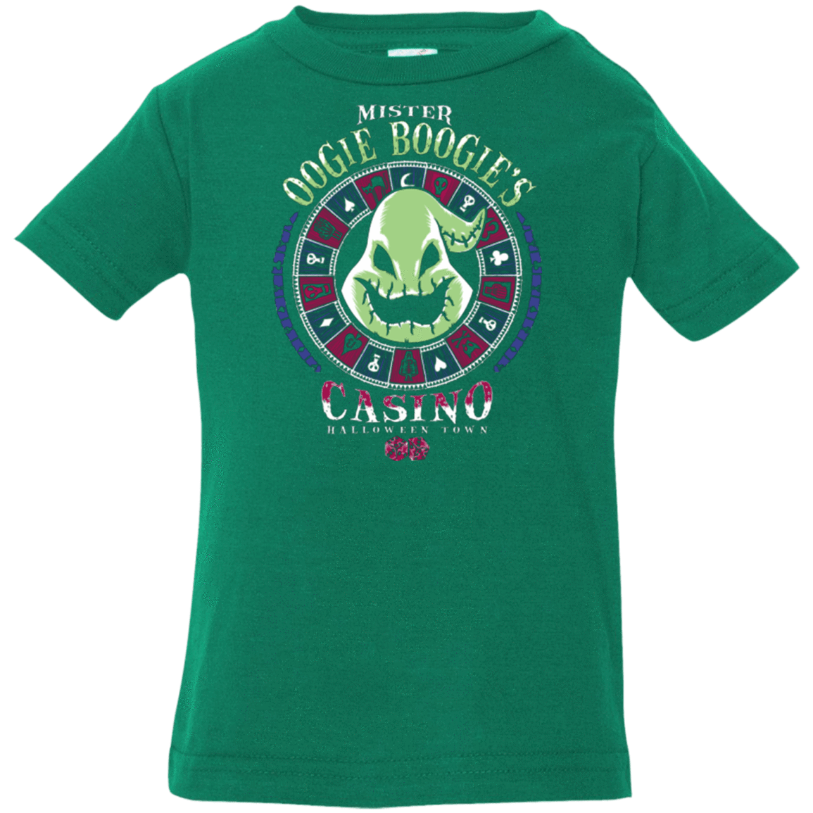 T-Shirts Kelly / 6 Months Oogies Casino Infant Premium T-Shirt