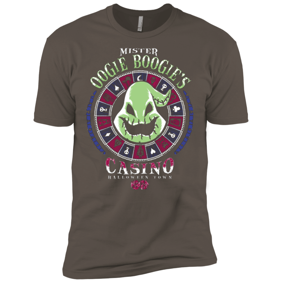 T-Shirts Warm Grey / X-Small Oogies Casino Men's Premium T-Shirt