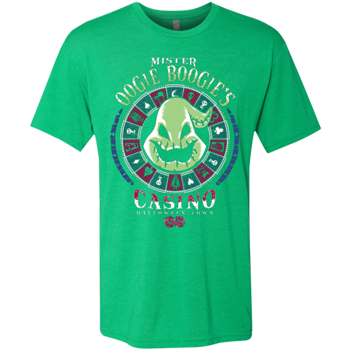 T-Shirts Envy / Small Oogies Casino Men's Triblend T-Shirt
