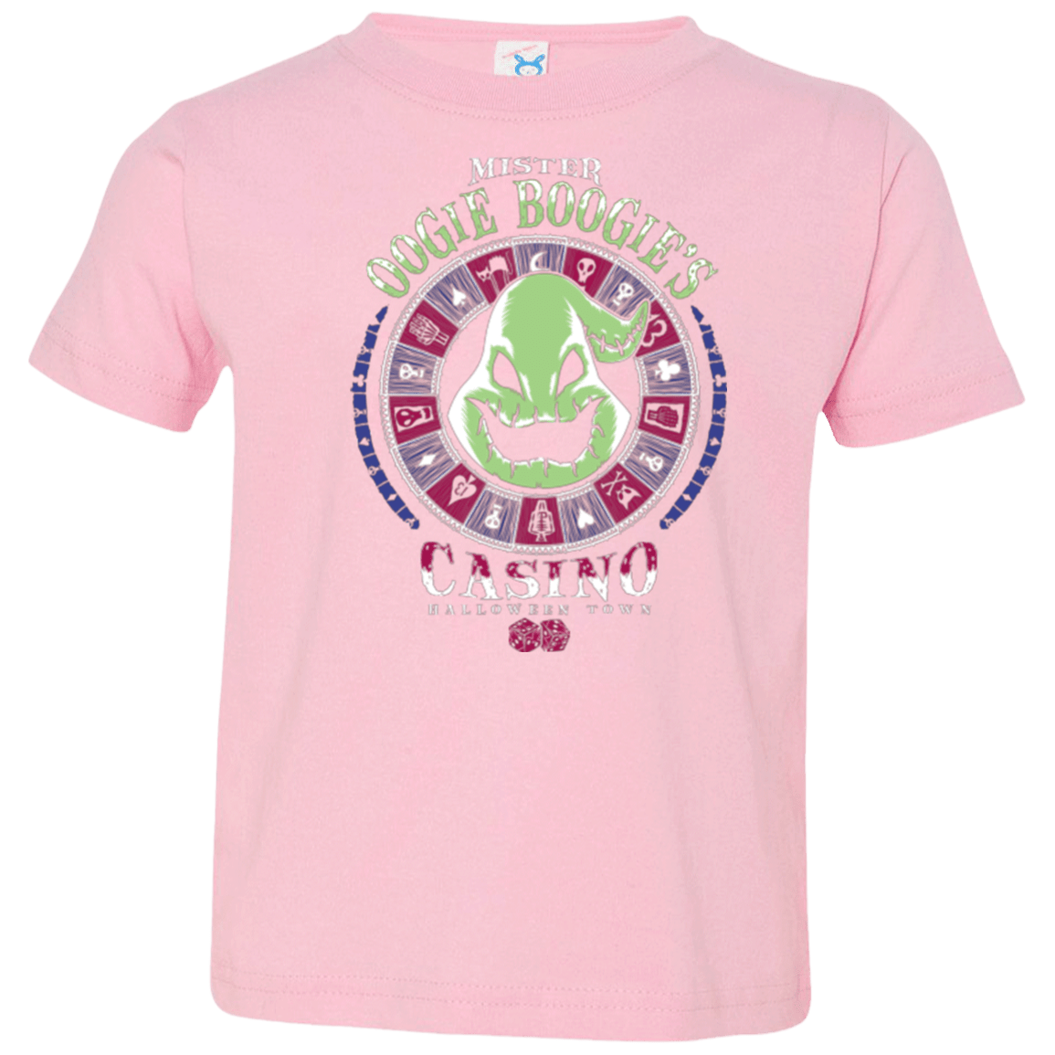 T-Shirts Pink / 2T Oogies Casino Toddler Premium T-Shirt