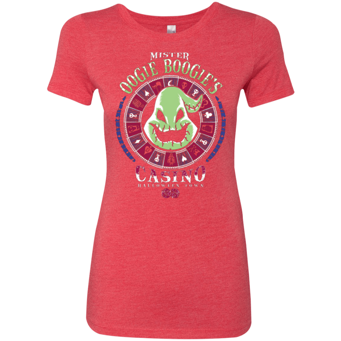 T-Shirts Vintage Red / Small Oogies Casino Women's Triblend T-Shirt