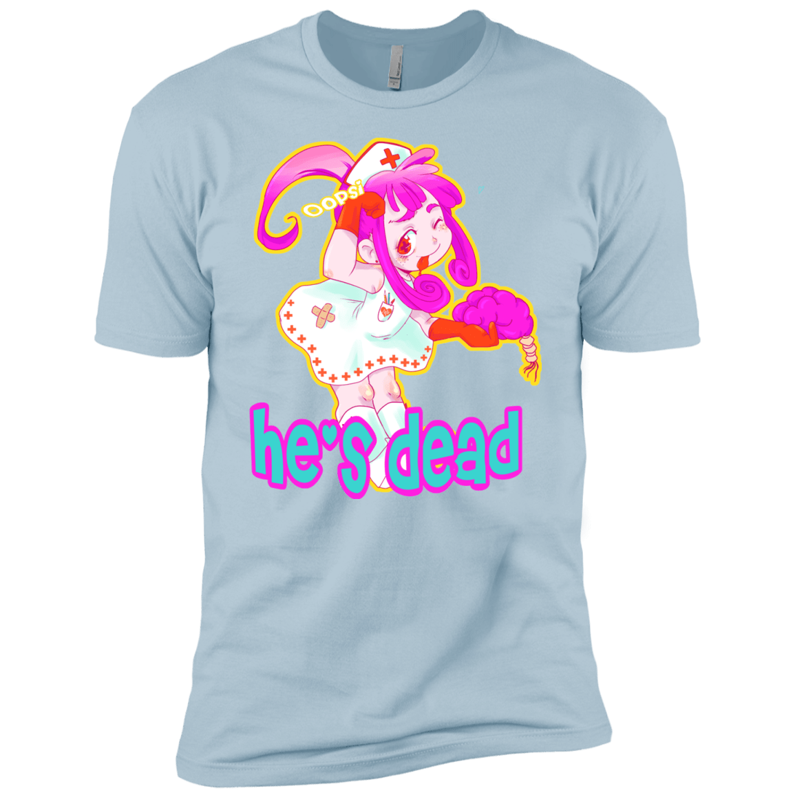 T-Shirts Light Blue / YXS Oopsi Boys Premium T-Shirt