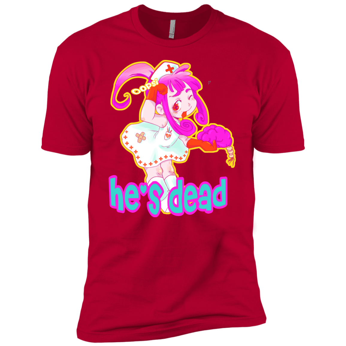 T-Shirts Red / YXS Oopsi Boys Premium T-Shirt