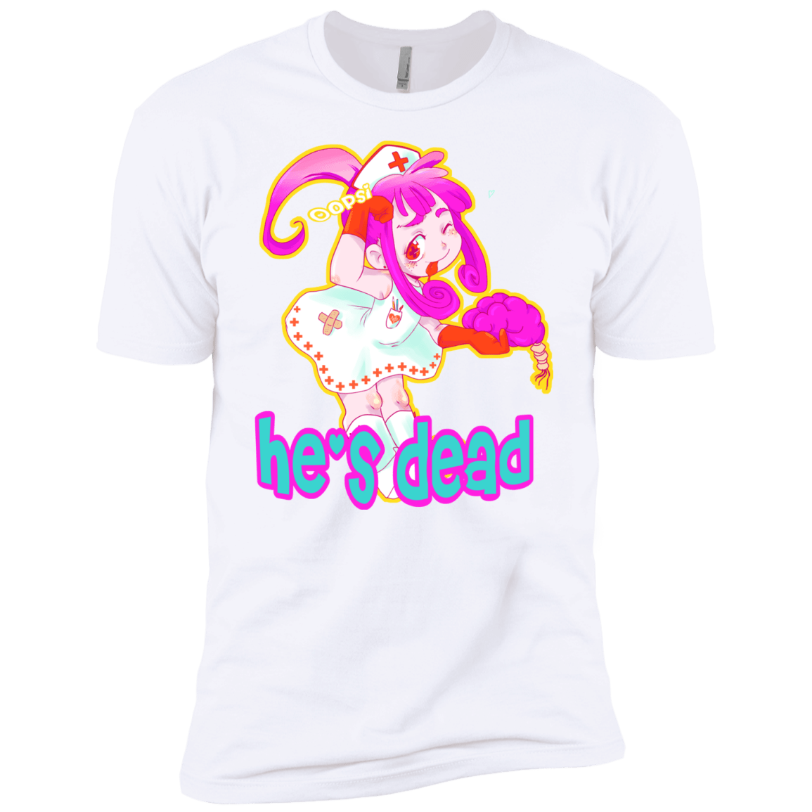 T-Shirts White / YXS Oopsi Boys Premium T-Shirt