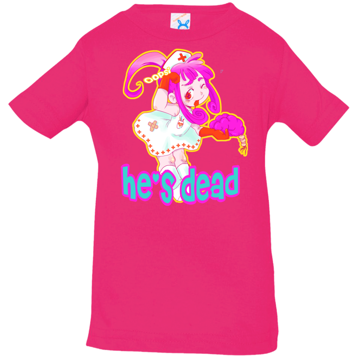 T-Shirts Hot Pink / 6 Months Oopsi Infant Premium T-Shirt