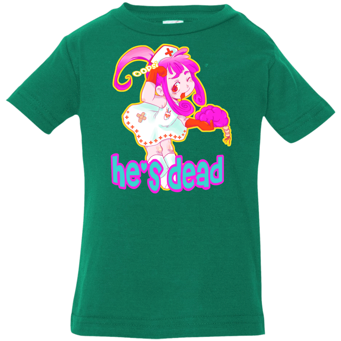 T-Shirts Kelly / 6 Months Oopsi Infant Premium T-Shirt