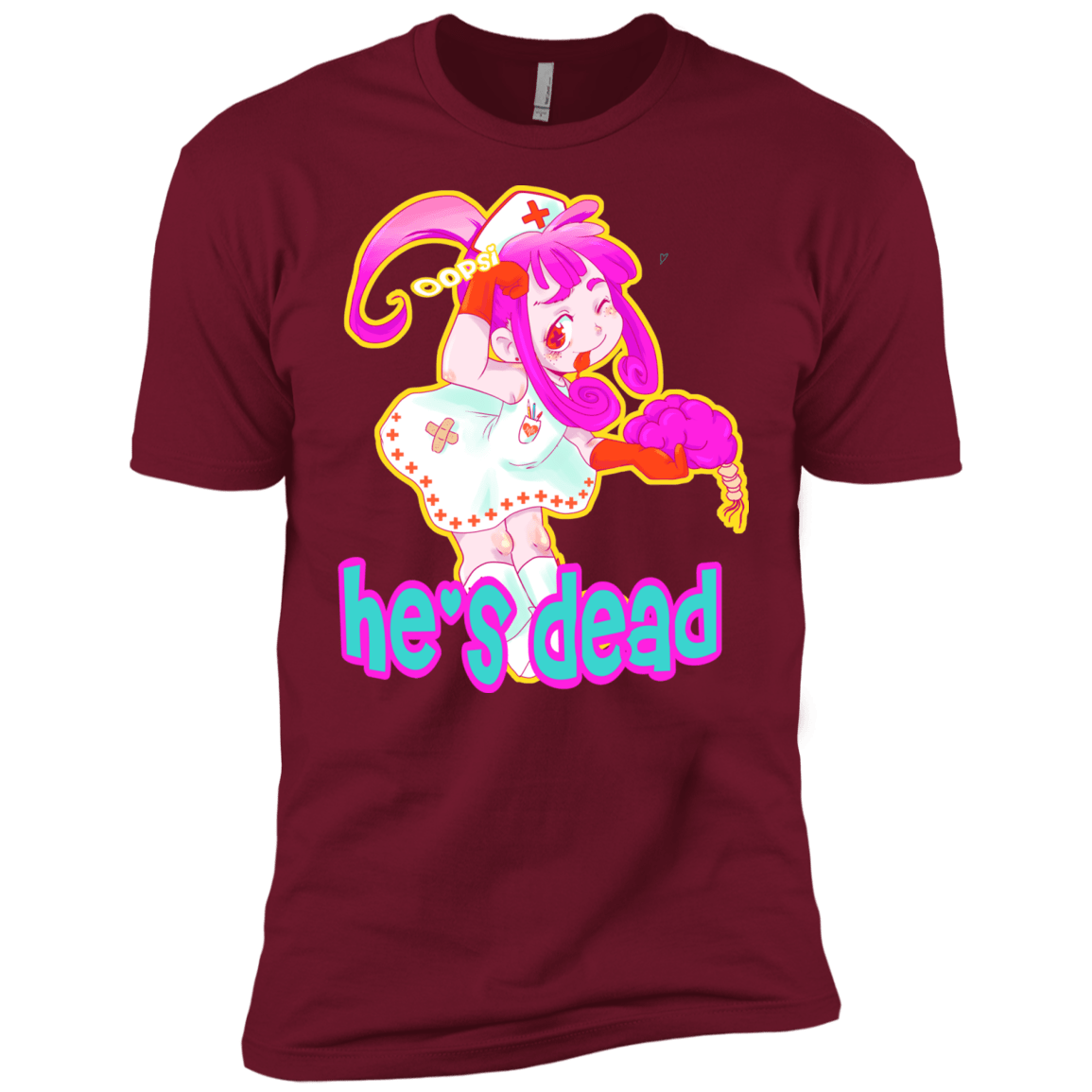 T-Shirts Cardinal / X-Small Oopsi Men's Premium T-Shirt