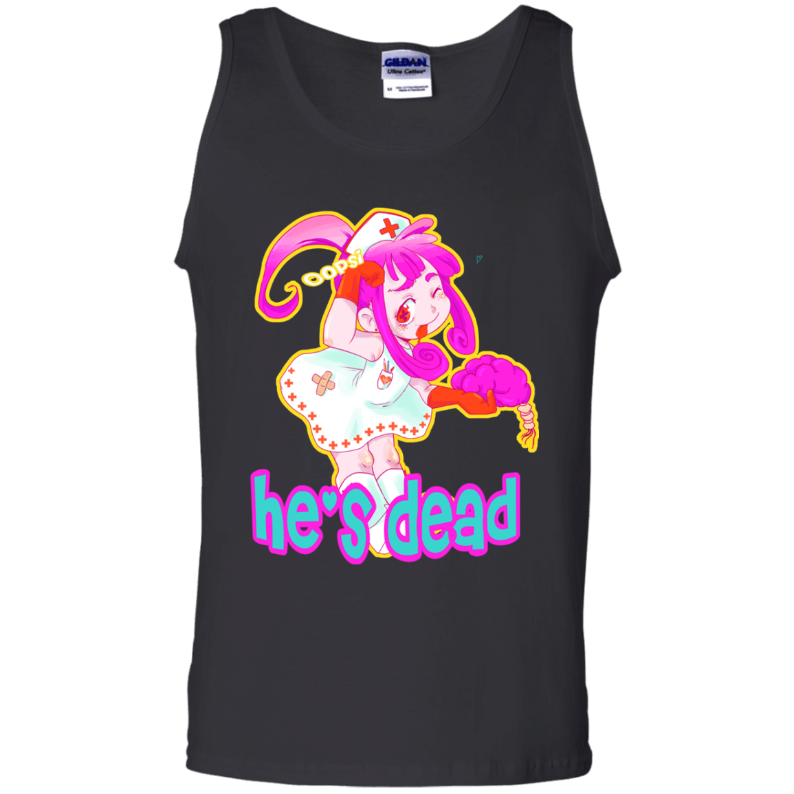 T-Shirts Black / S Oopsi Men's Tank Top