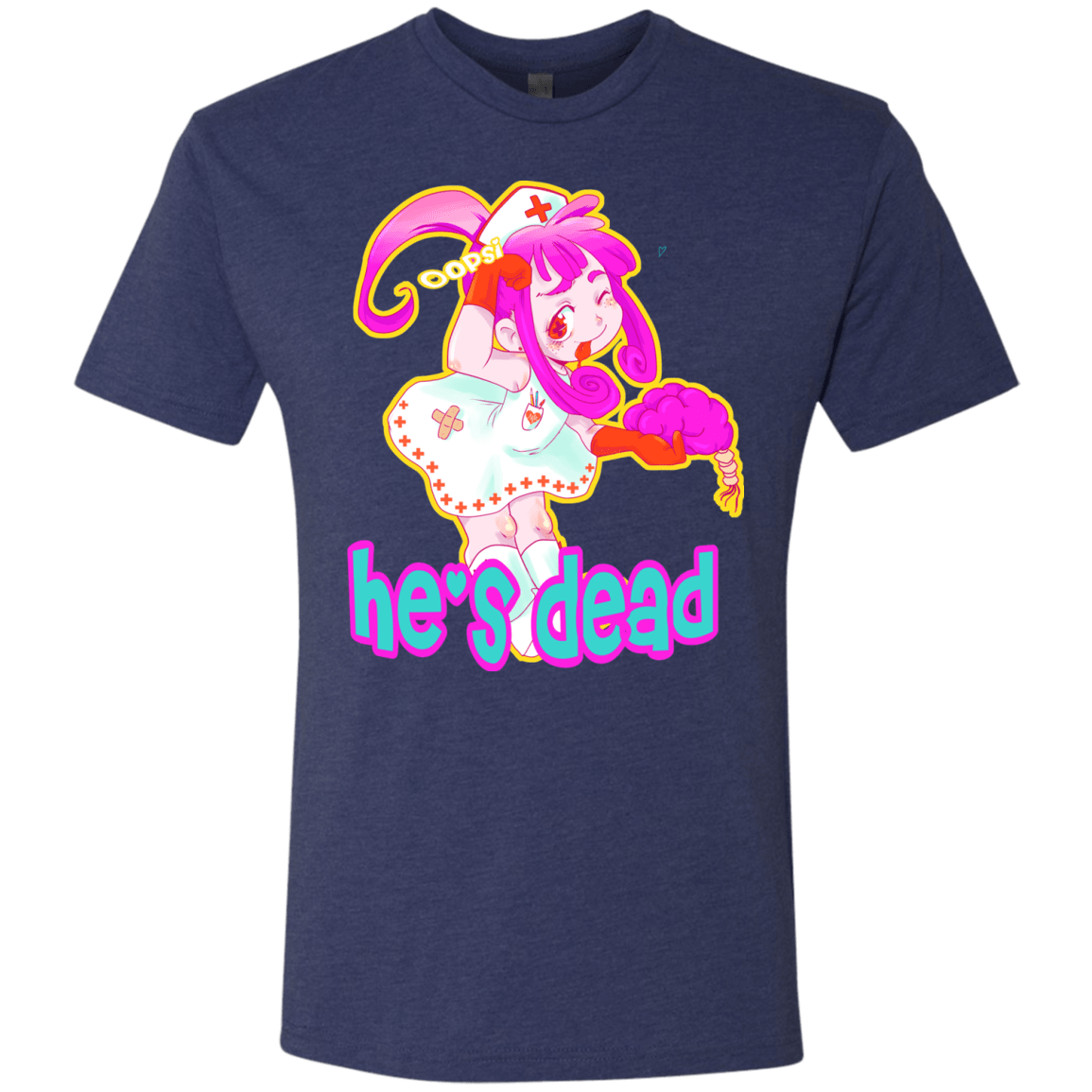 T-Shirts Vintage Navy / S Oopsi Men's Triblend T-Shirt