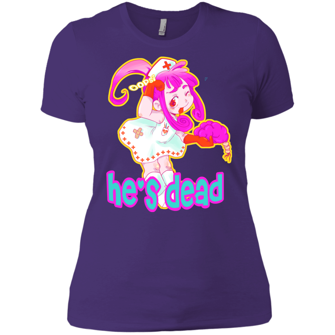 T-Shirts Purple Rush/ / X-Small Oopsi Women's Premium T-Shirt