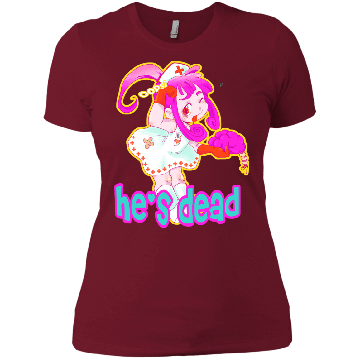 T-Shirts Scarlet / X-Small Oopsi Women's Premium T-Shirt