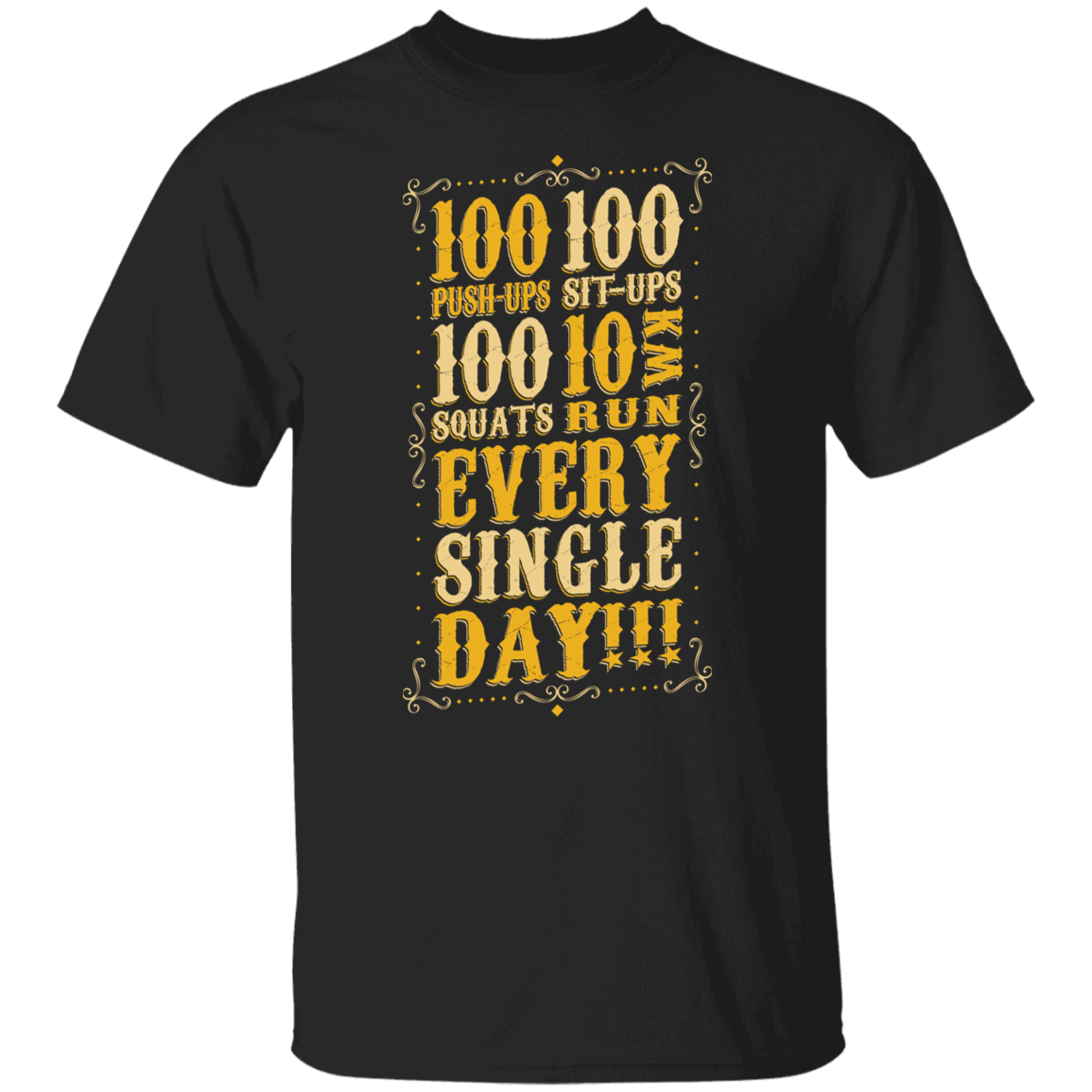 T-Shirts Black / S OPM Workout T-Shirt