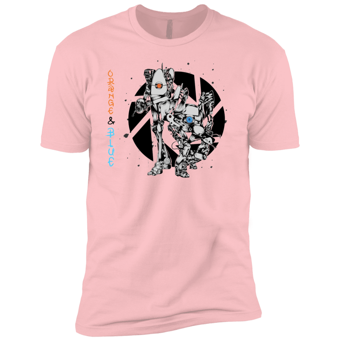 T-Shirts Light Pink / YXS Orange and Blue Boys Premium T-Shirt