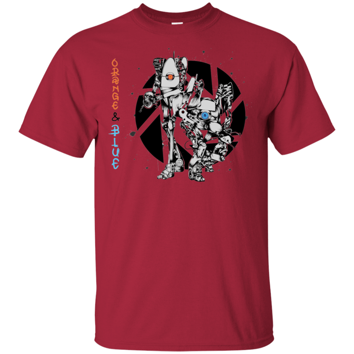 T-Shirts Cardinal / S Orange and Blue T-Shirt