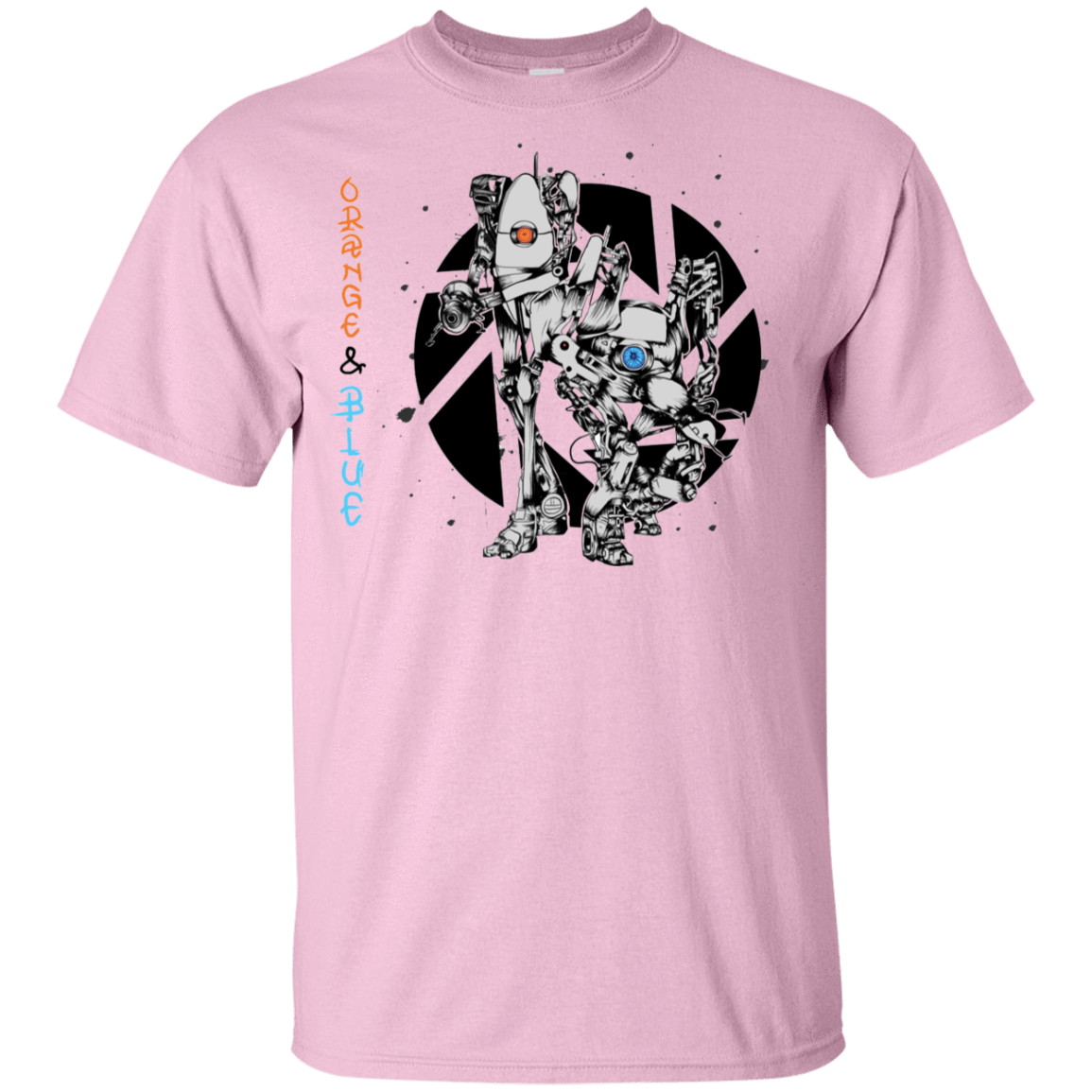 T-Shirts Light Pink / YXS Orange and Blue Youth T-Shirt