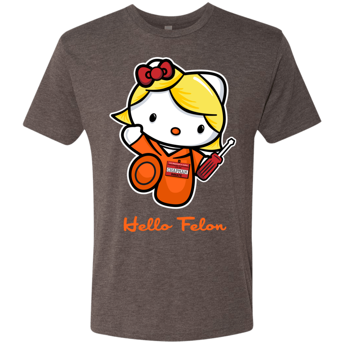 T-Shirts Macchiato / Small Orange is the New Cat Men's Triblend T-Shirt