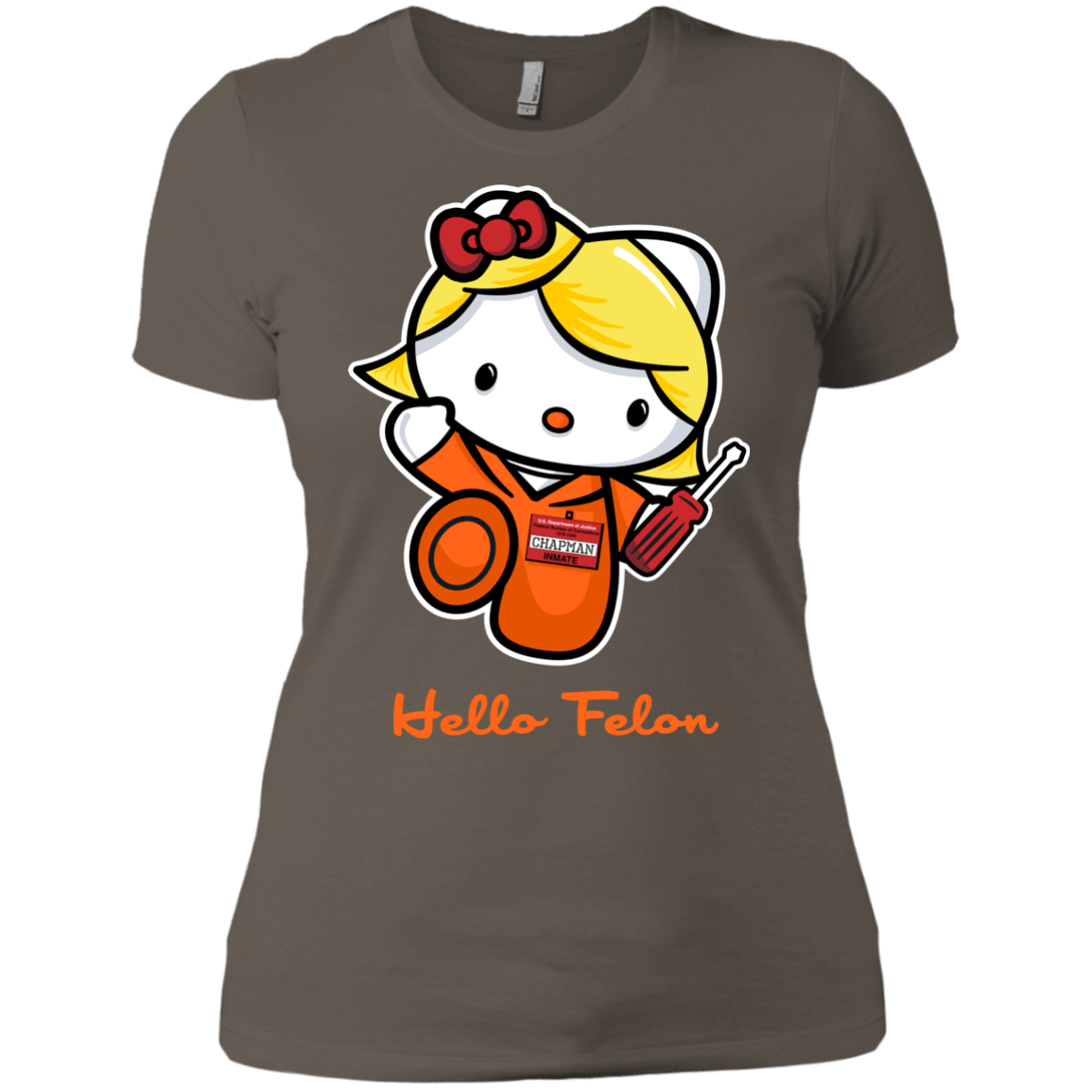 T-Shirts Warm Grey / X-Small Orange is the New Cat Women's Premium T-Shirt