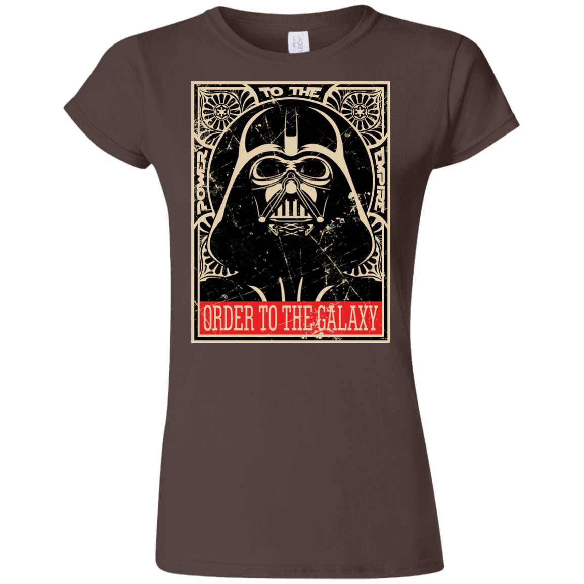 T-Shirts Dark Chocolate / S Order to the galaxy Junior Slimmer-Fit T-Shirt