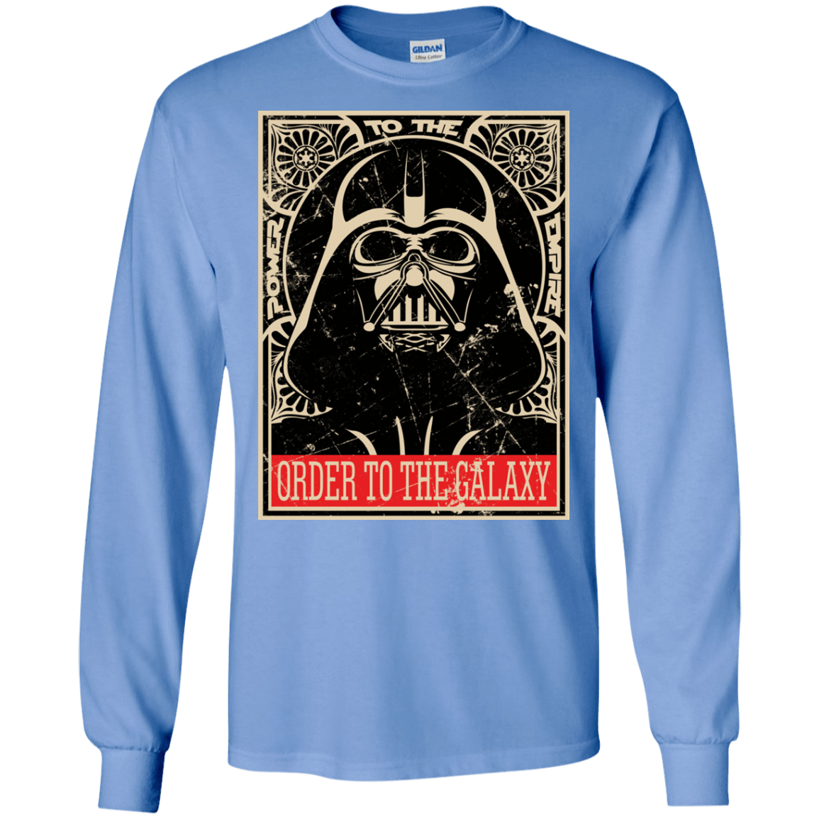 T-Shirts Carolina Blue / S Order to the galaxy Men's Long Sleeve T-Shirt