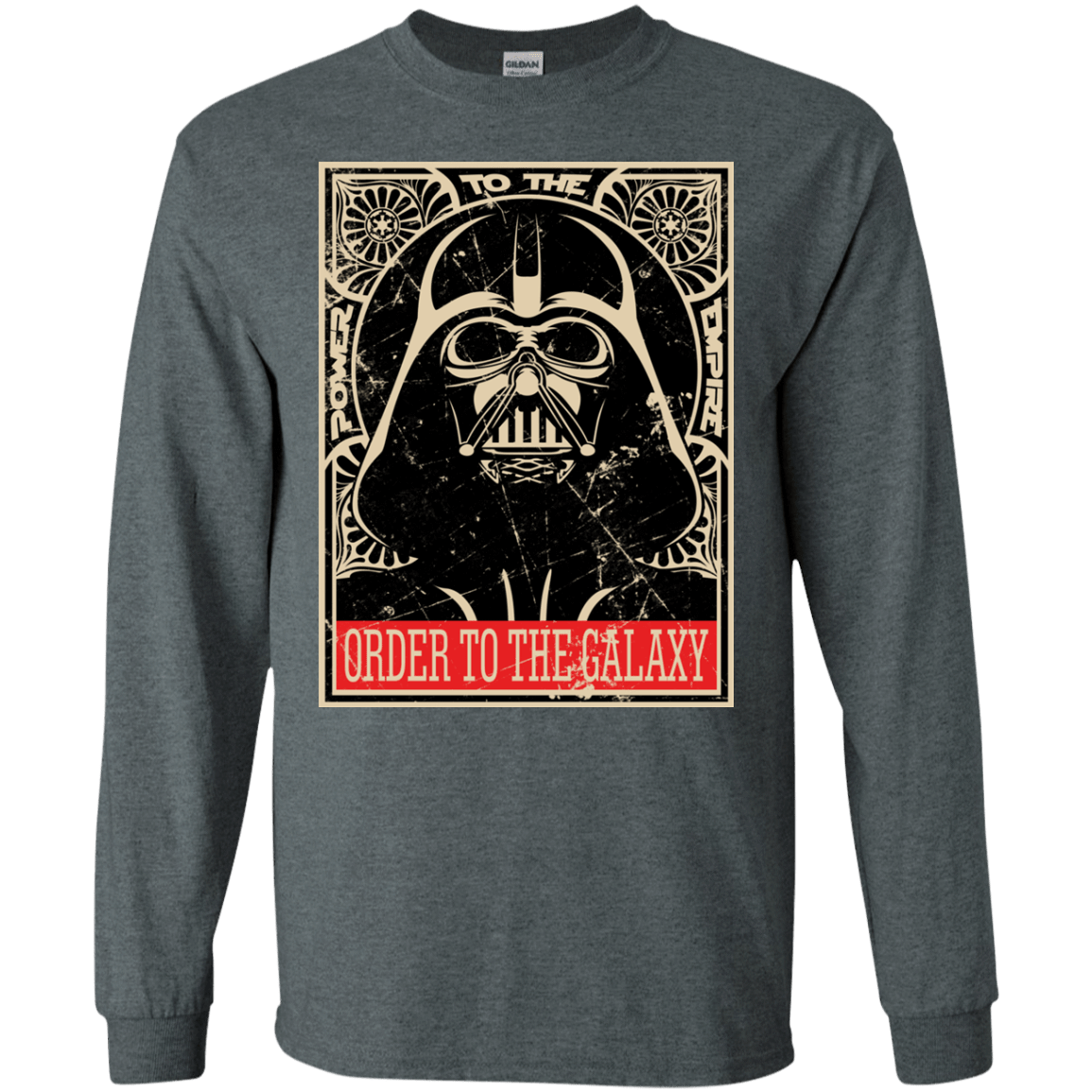 T-Shirts Dark Heather / S Order to the galaxy Men's Long Sleeve T-Shirt