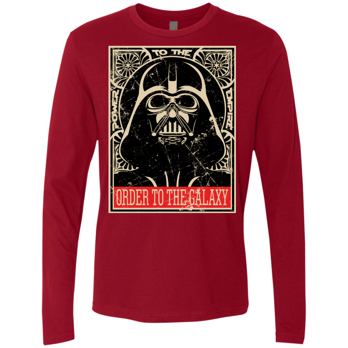 T-Shirts Cardinal / S Order to the galaxy Men's Premium Long Sleeve