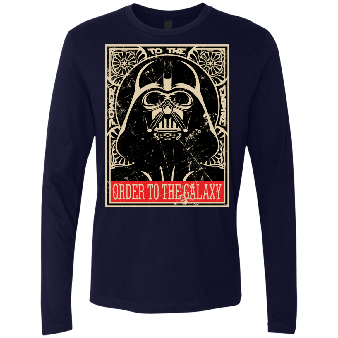 T-Shirts Midnight Navy / S Order to the galaxy Men's Premium Long Sleeve