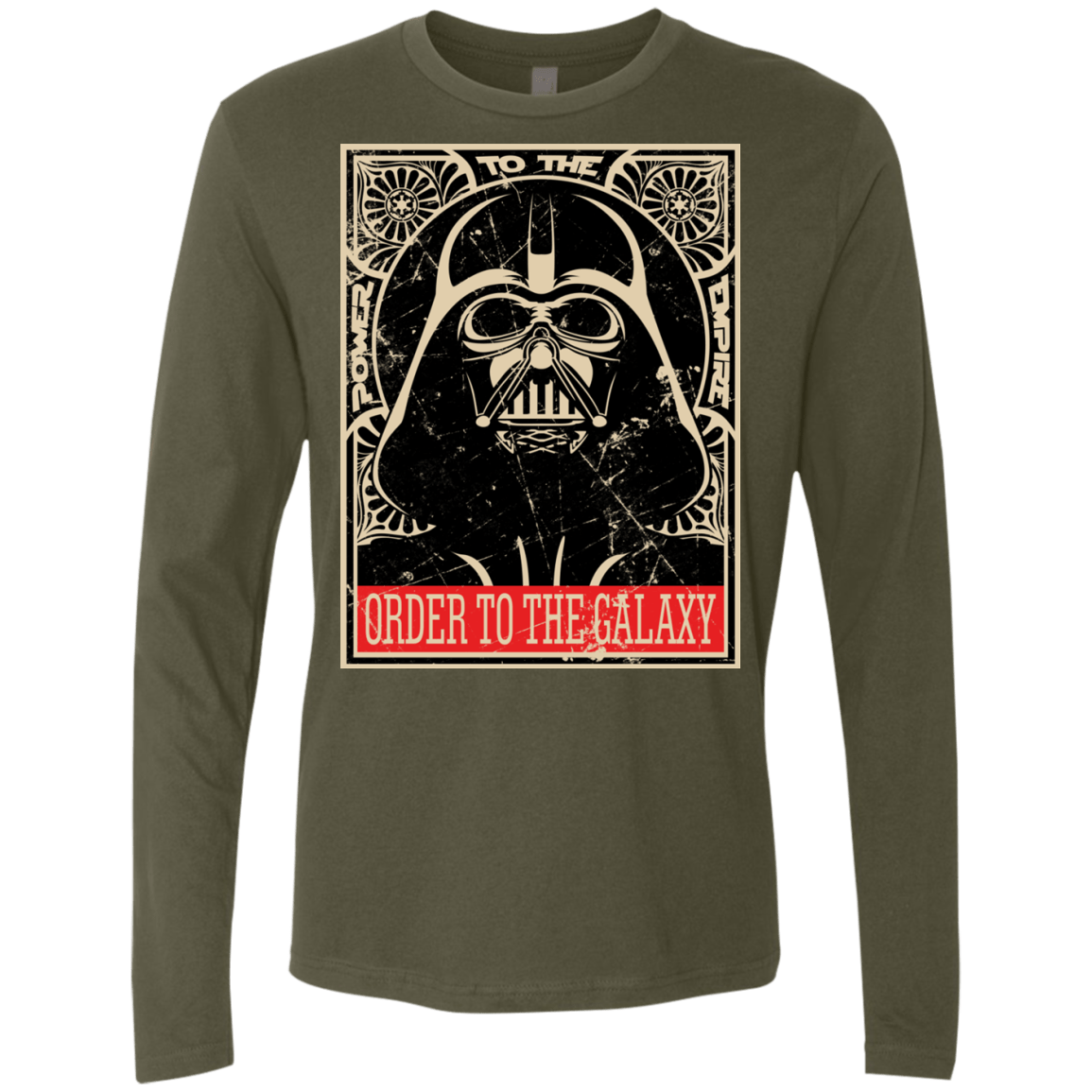 T-Shirts Military Green / S Order to the galaxy Men's Premium Long Sleeve