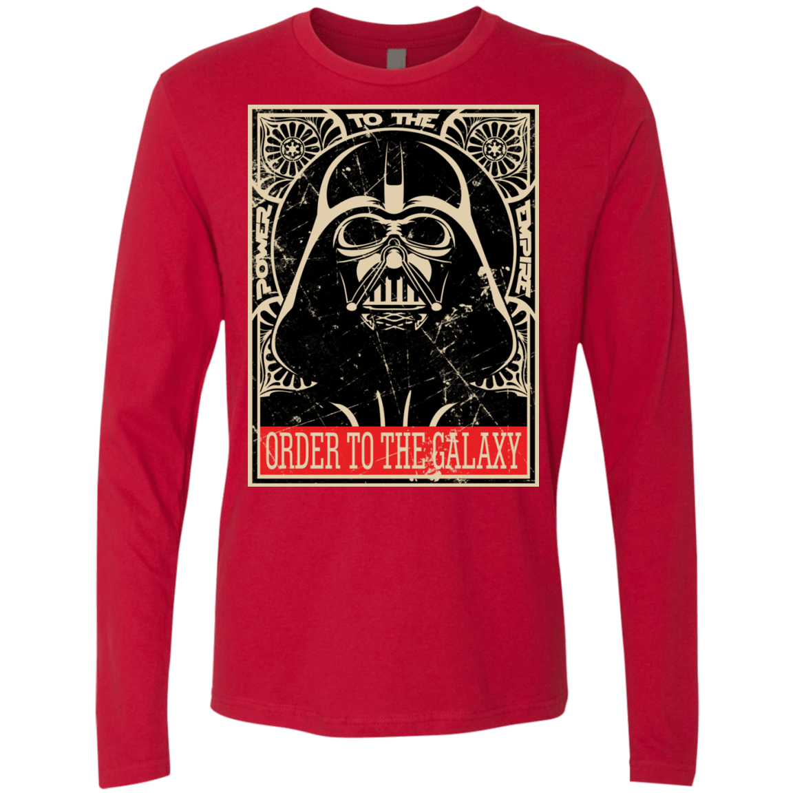 T-Shirts Red / S Order to the galaxy Men's Premium Long Sleeve