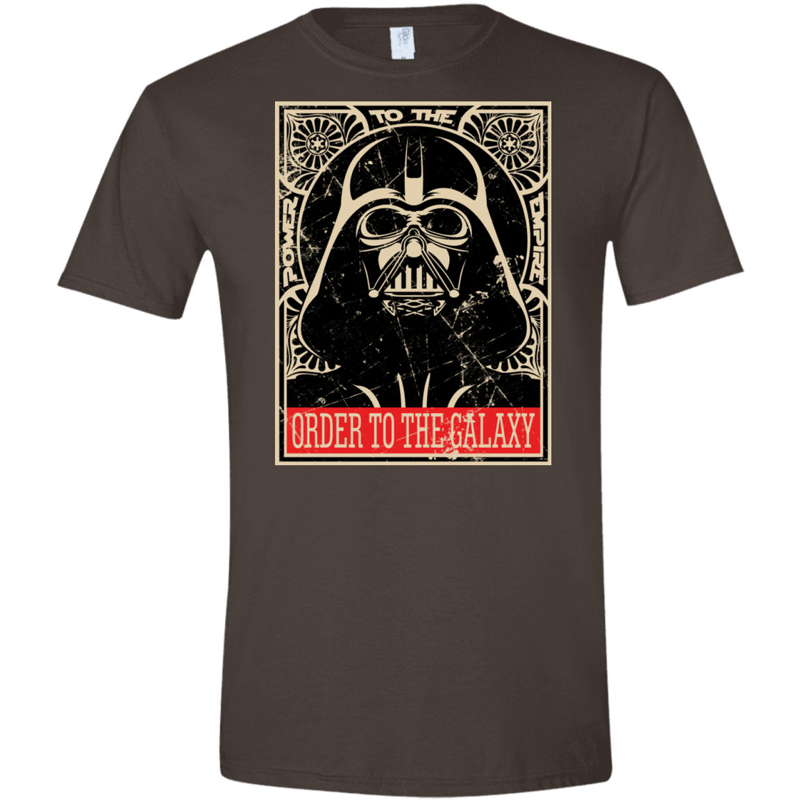 T-Shirts Dark Chocolate / S Order to the galaxy Men's Semi-Fitted Softstyle