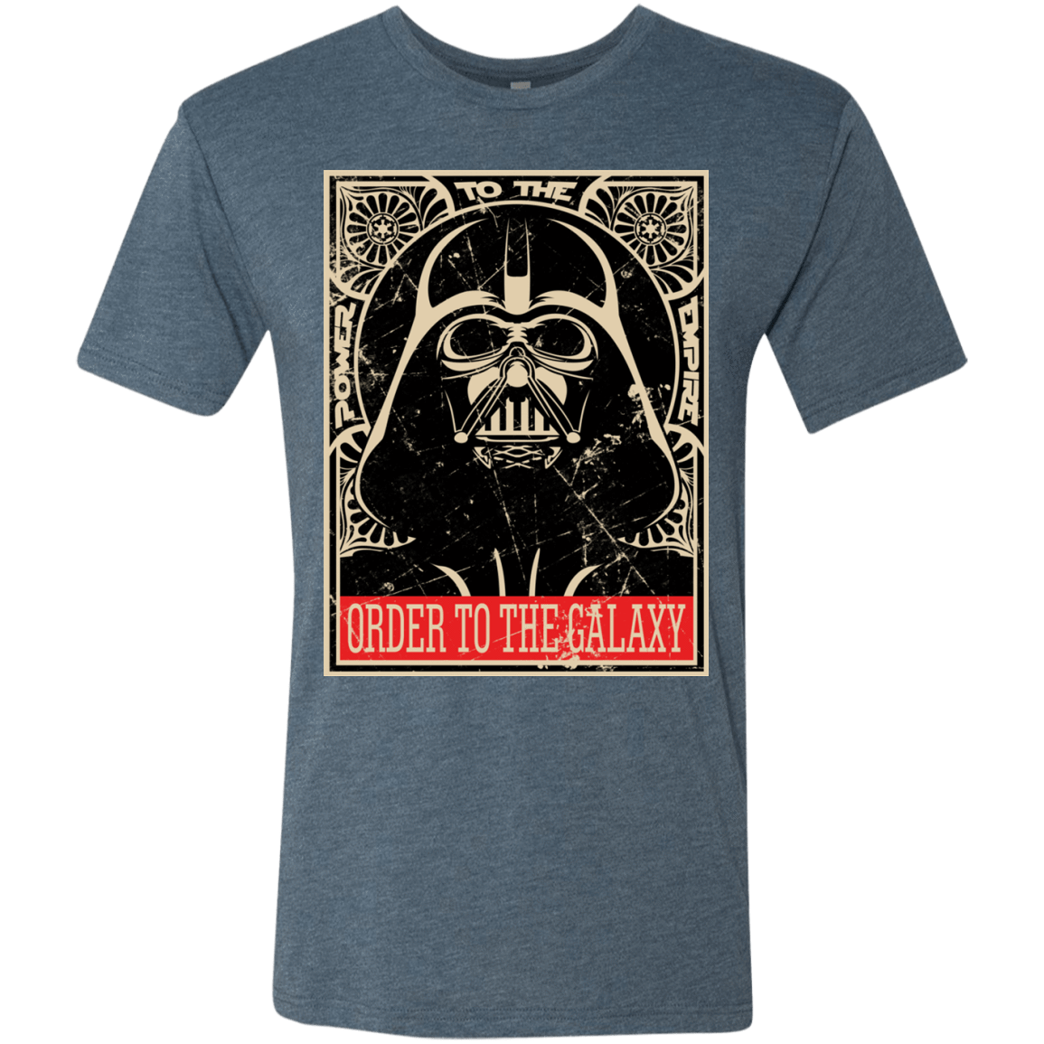 T-Shirts Indigo / S Order to the galaxy Men's Triblend T-Shirt