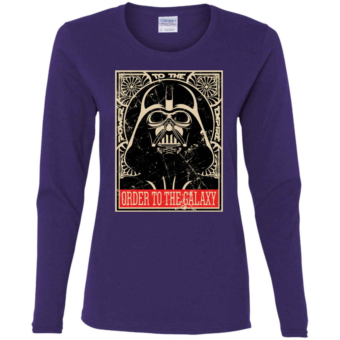 T-Shirts Purple / S Order to the galaxy Women's Long Sleeve T-Shirt