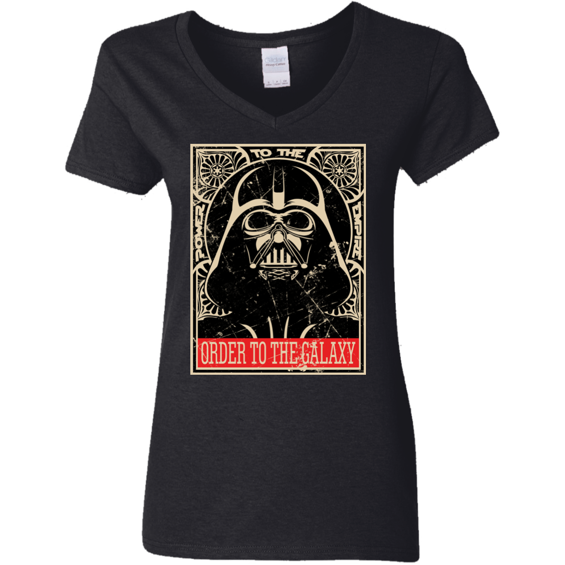 T-Shirts Black / S Order to the galaxy Women's V-Neck T-Shirt