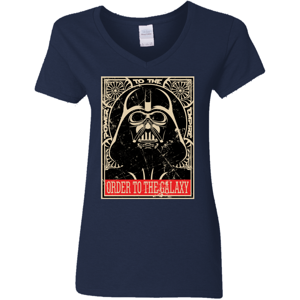 T-Shirts Navy / S Order to the galaxy Women's V-Neck T-Shirt