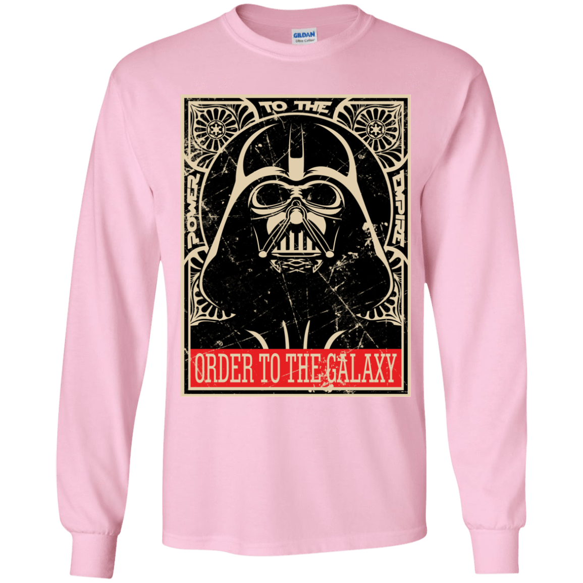 T-Shirts Light Pink / YS Order to the galaxy Youth Long Sleeve T-Shirt