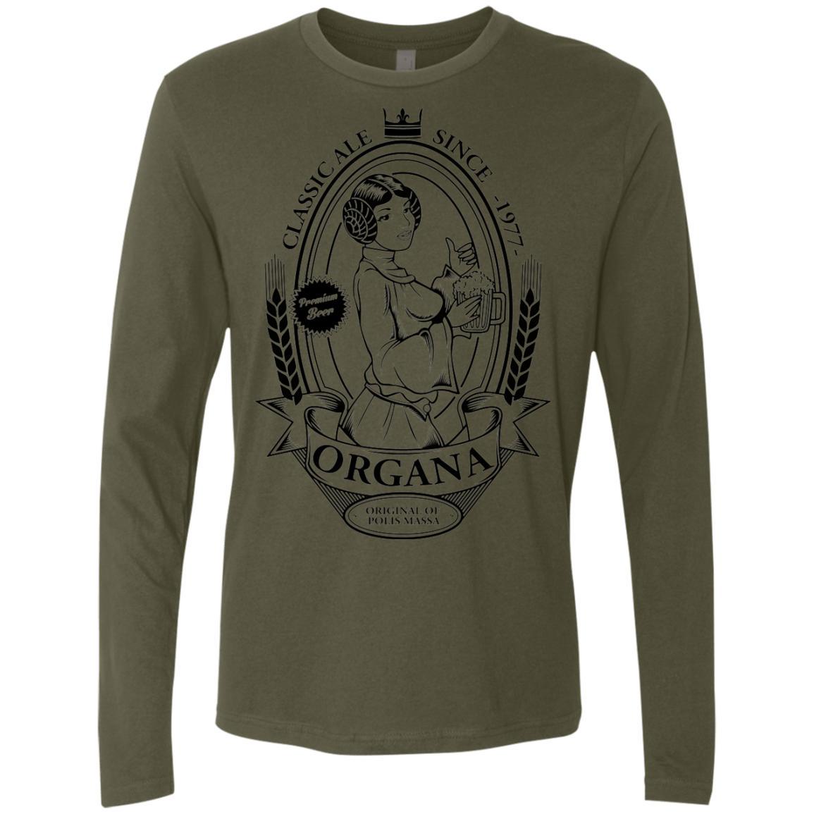 Organa Ale Men's Premium Long Sleeve