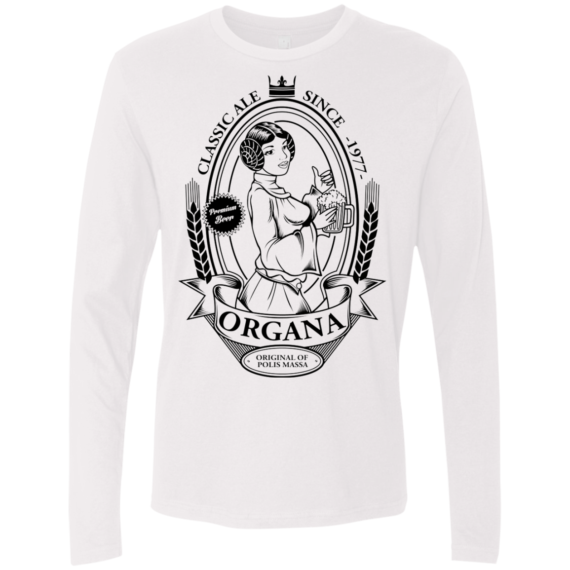 Organa Ale Men's Premium Long Sleeve