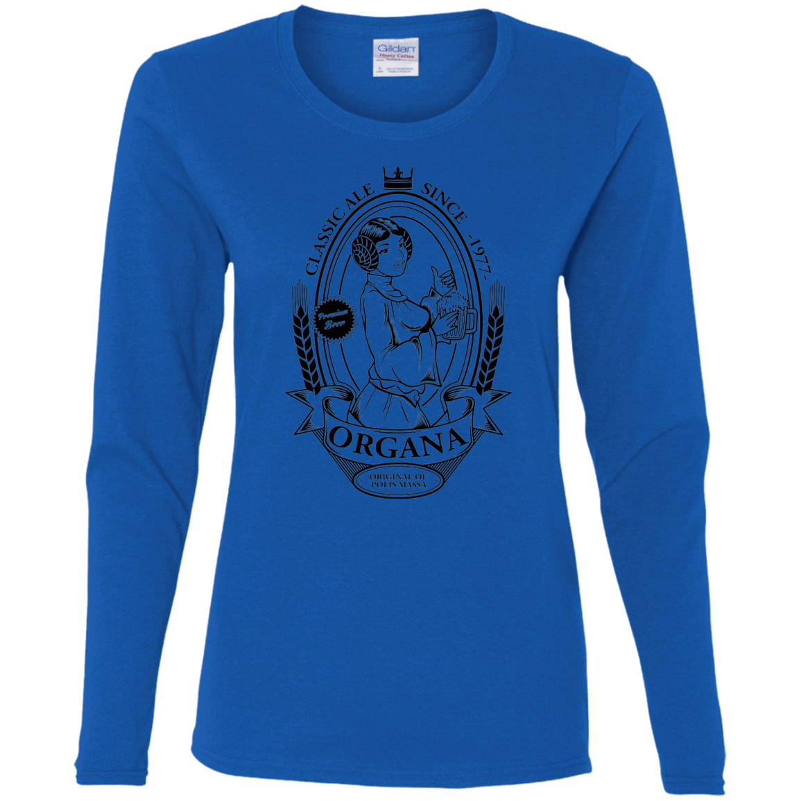 T-Shirts Royal / S Organa Ale Women's Long Sleeve T-Shirt