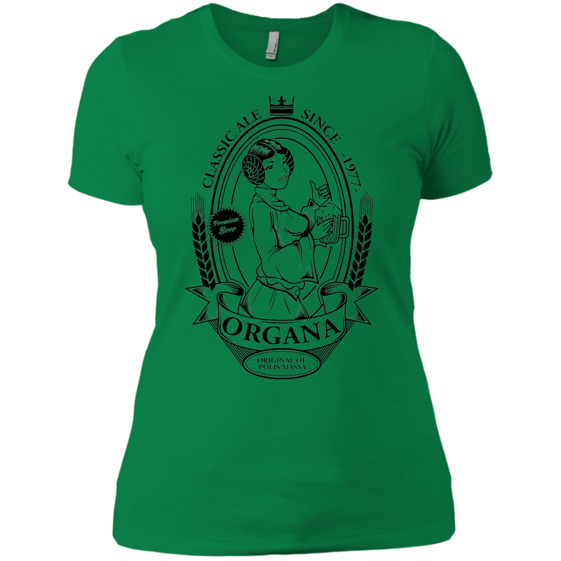 T-Shirts Kelly Green / X-Small Organa Ale Women's Premium T-Shirt
