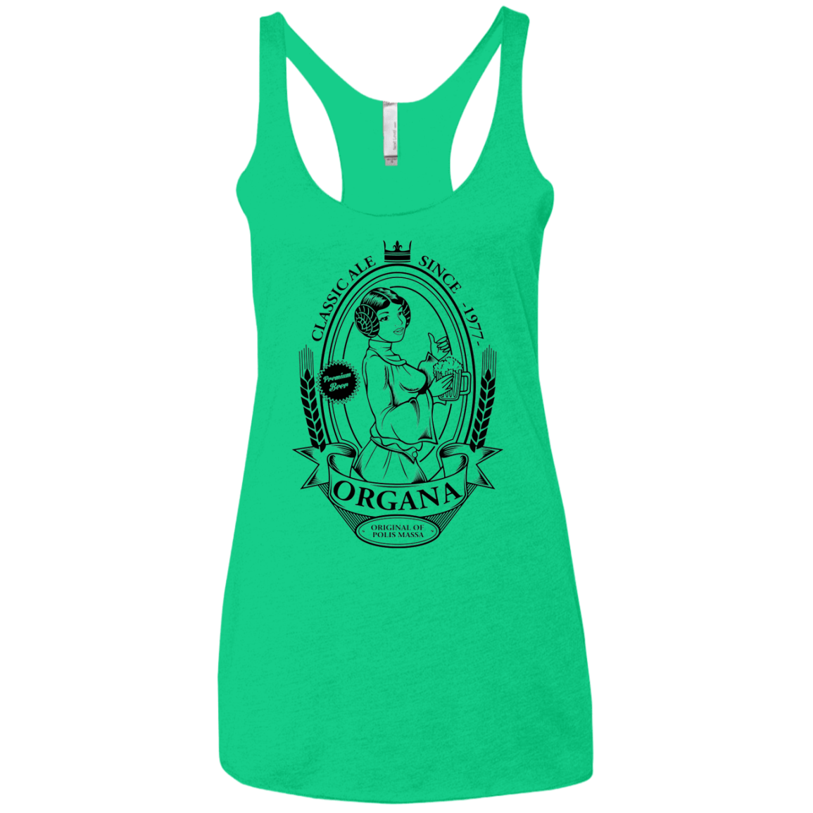 Organa Ale Women's Triblend Racerback Tank