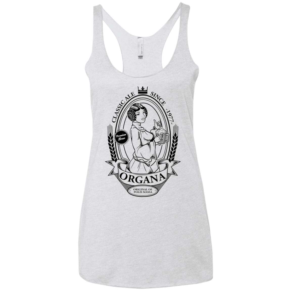Organa Ale Women's Triblend Racerback Tank
