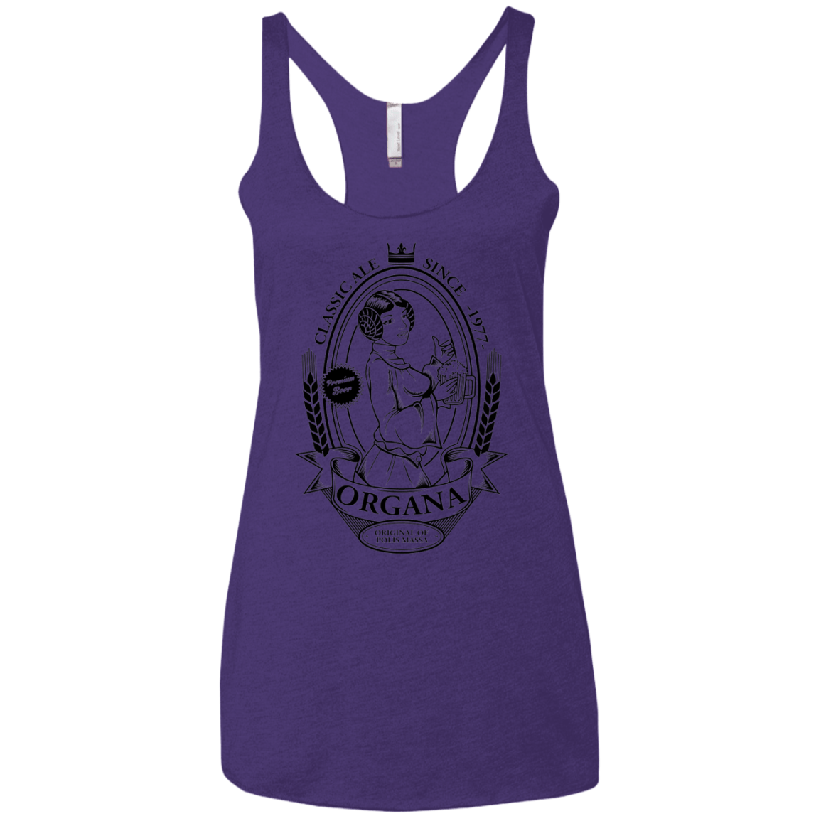 Organa Ale Women's Triblend Racerback Tank