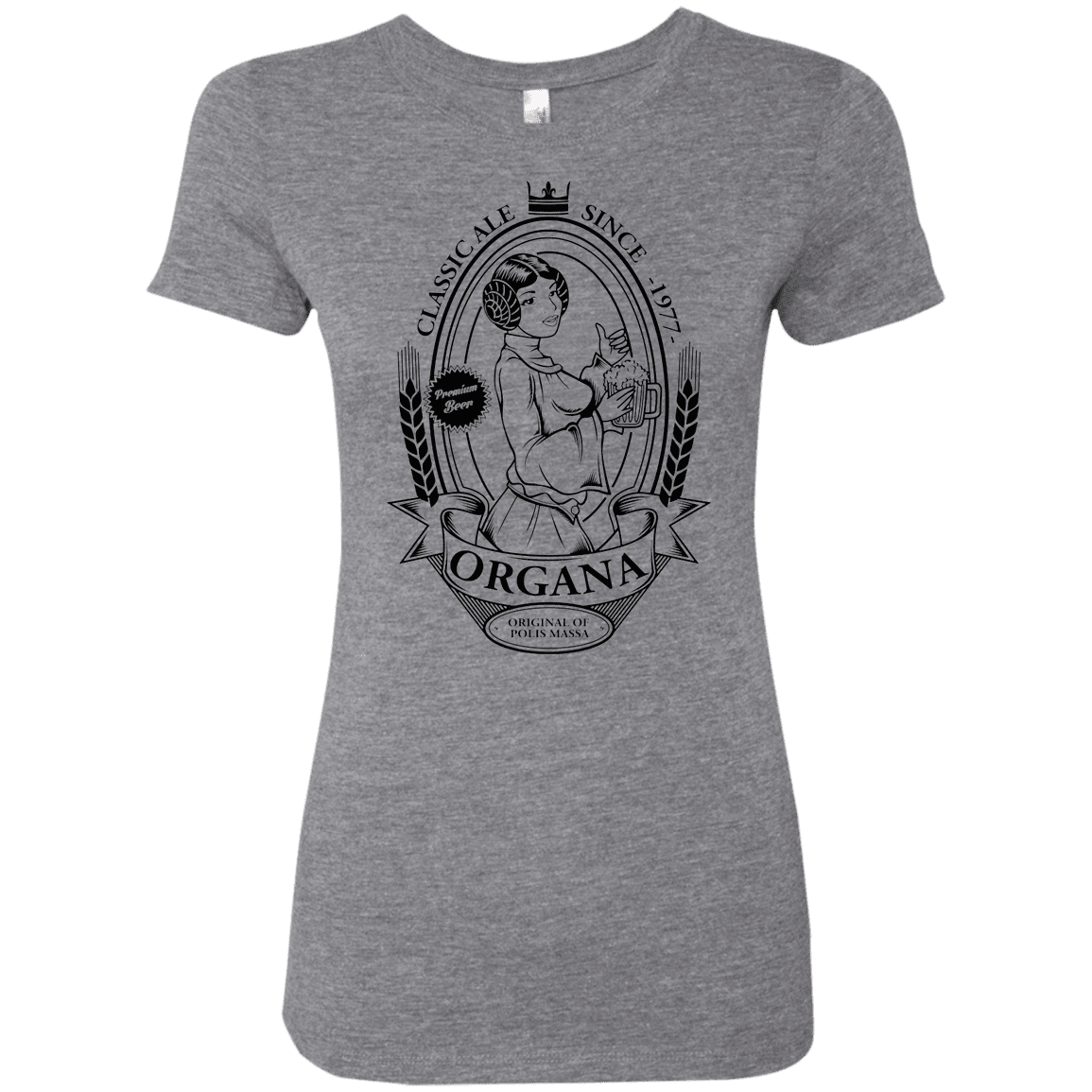 T-Shirts Premium Heather / S Organa Ale Women's Triblend T-Shirt