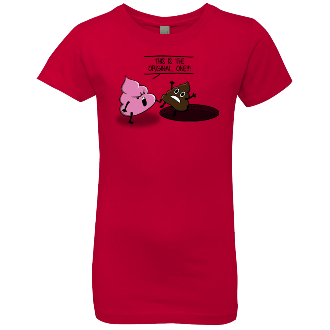 T-Shirts Red / YXS Original one Girls Premium T-Shirt