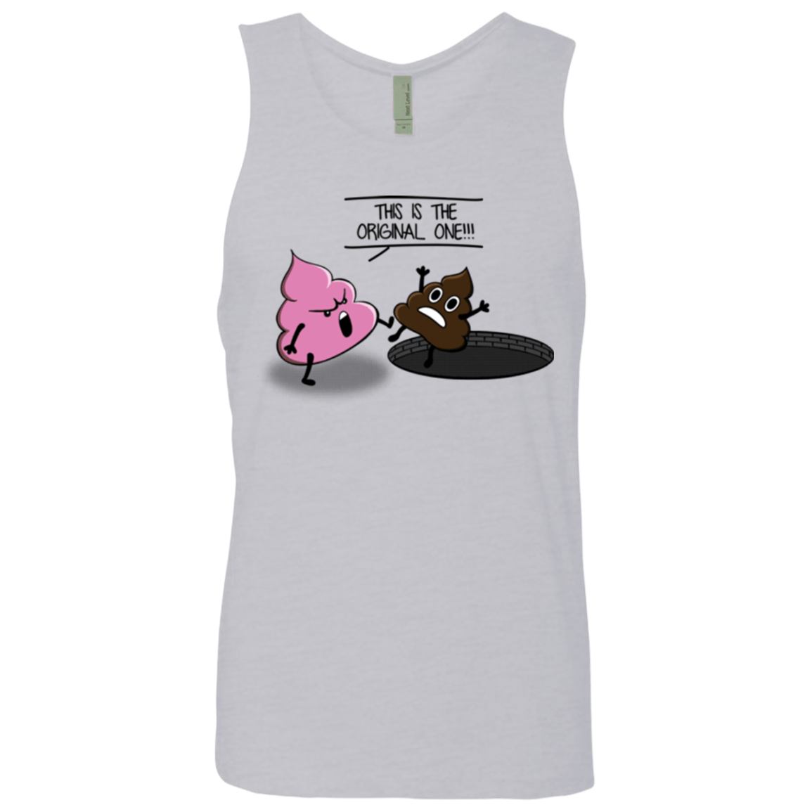 T-Shirts Heather Grey / Small Original one Men's Premium Tank Top