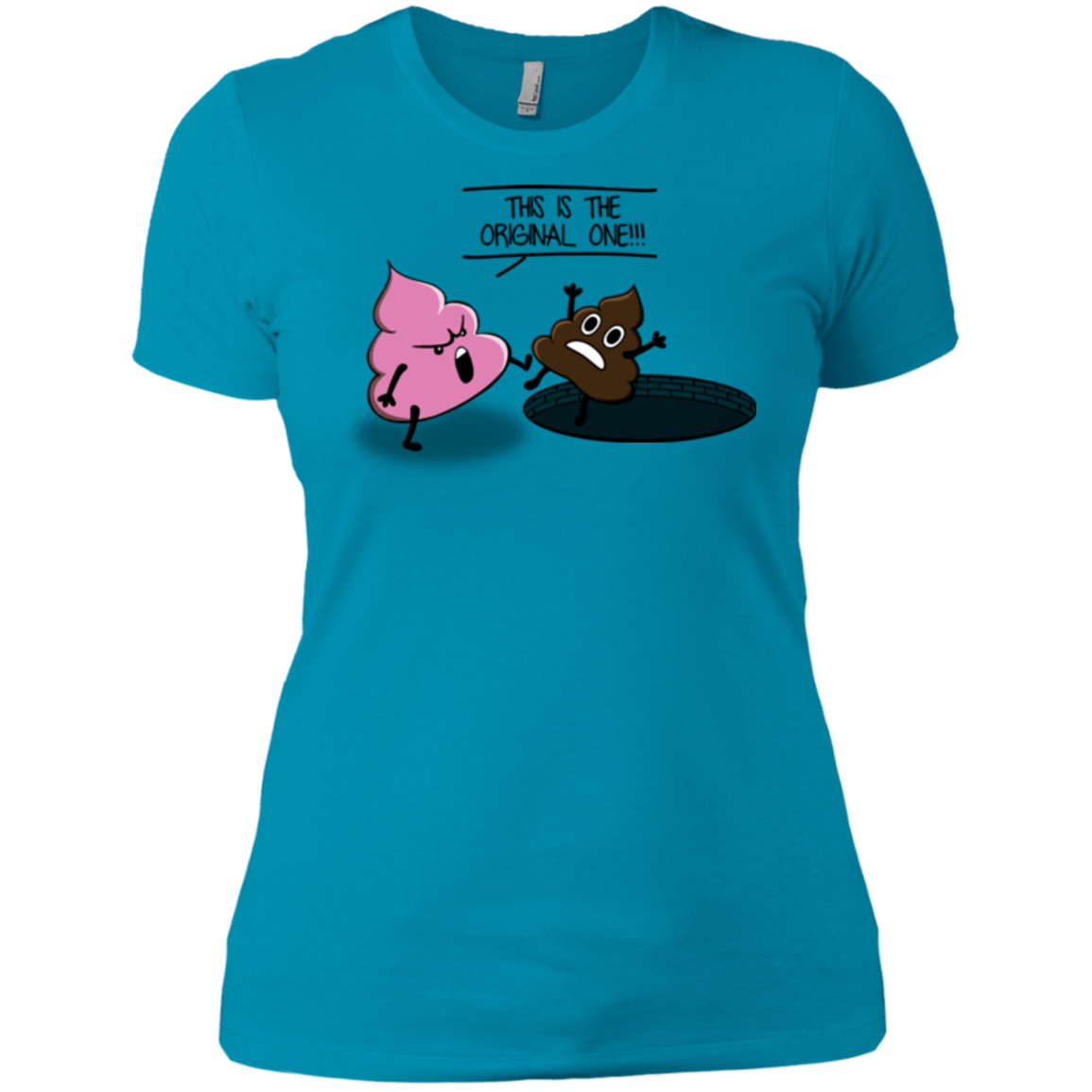 T-Shirts Turquoise / X-Small Original one Women's Premium T-Shirt